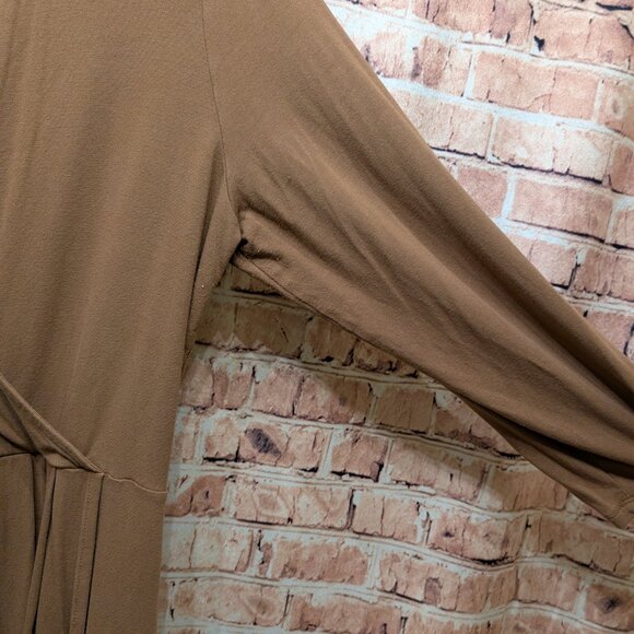 J. Jill Wearever Collection Blouse Crossover Wrap Size Medium - Picture 7 of 13